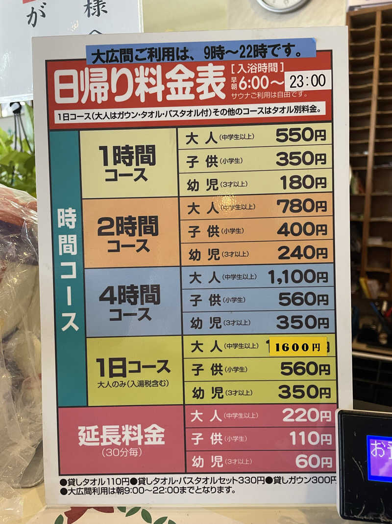 😸みぃちゃん😸さんのなりた温泉のサ活写真