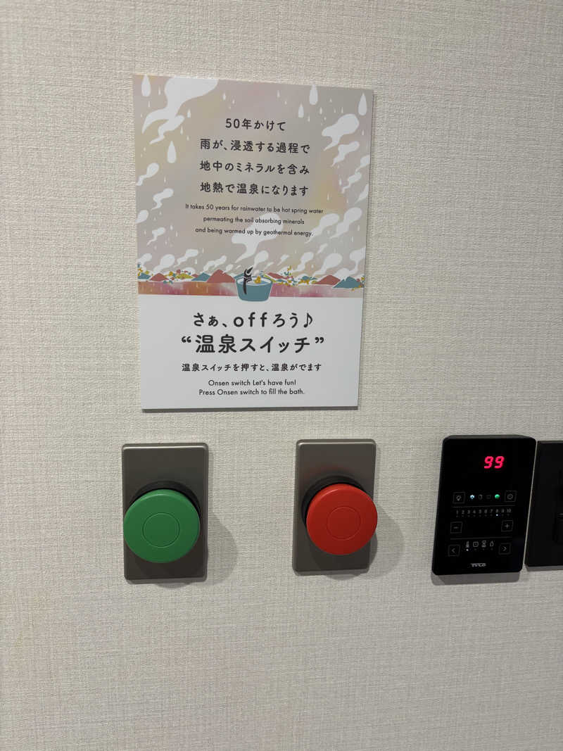 ノンビリサウナーさんの個室温泉 おふゆ (家族風呂)のサ活写真