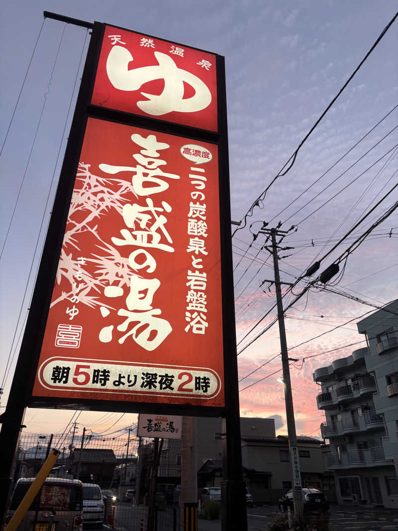 みかんさんの喜盛の湯のサ活写真