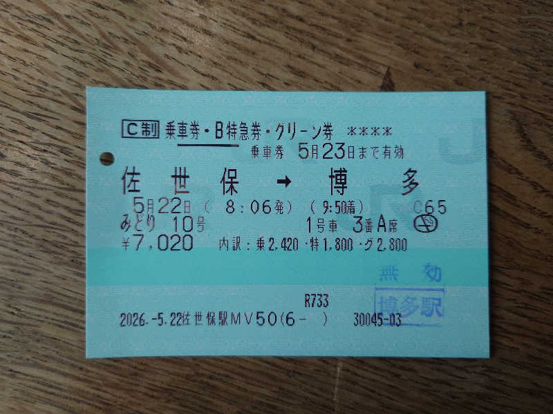 yukimi.Dさんのグリーンランド 中洲店のサ活写真
