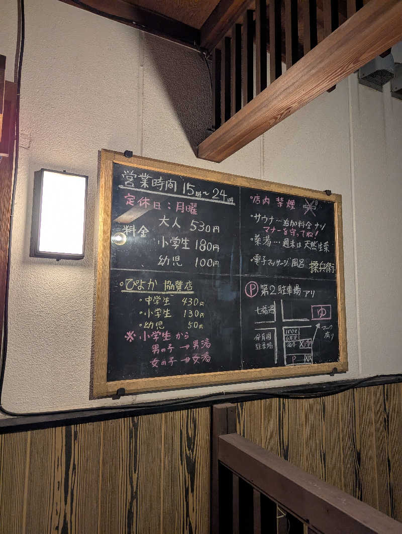 サウナー♨️しんちゃん👓さんの七福湯のサ活写真