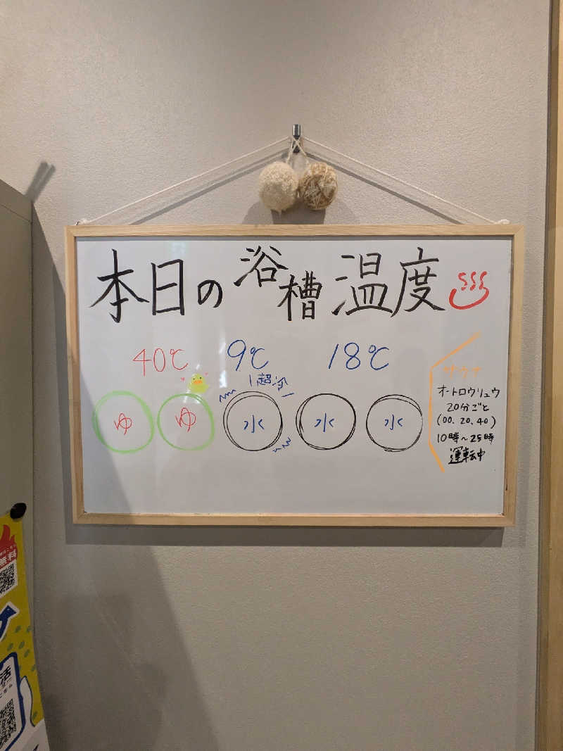 ゆけむりさんのカニエサウナのサ活写真