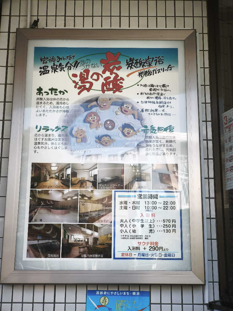 ゆんまーる(見習いサウナー)さんの亀遊舘のサ活写真