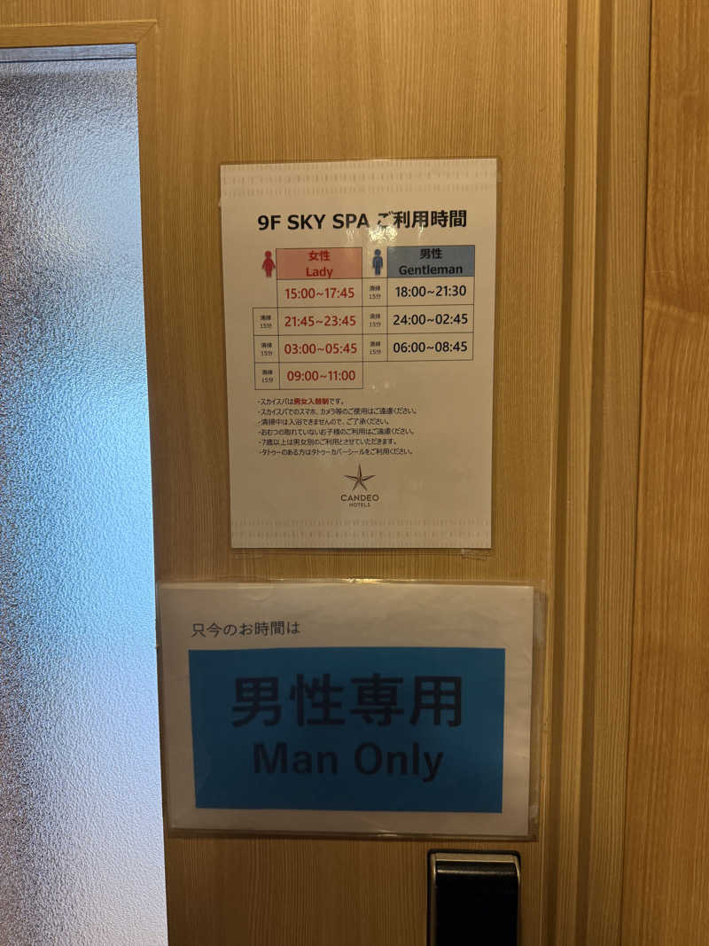 Masayoshiさんのカンデオホテルズ静岡島田のサ活写真