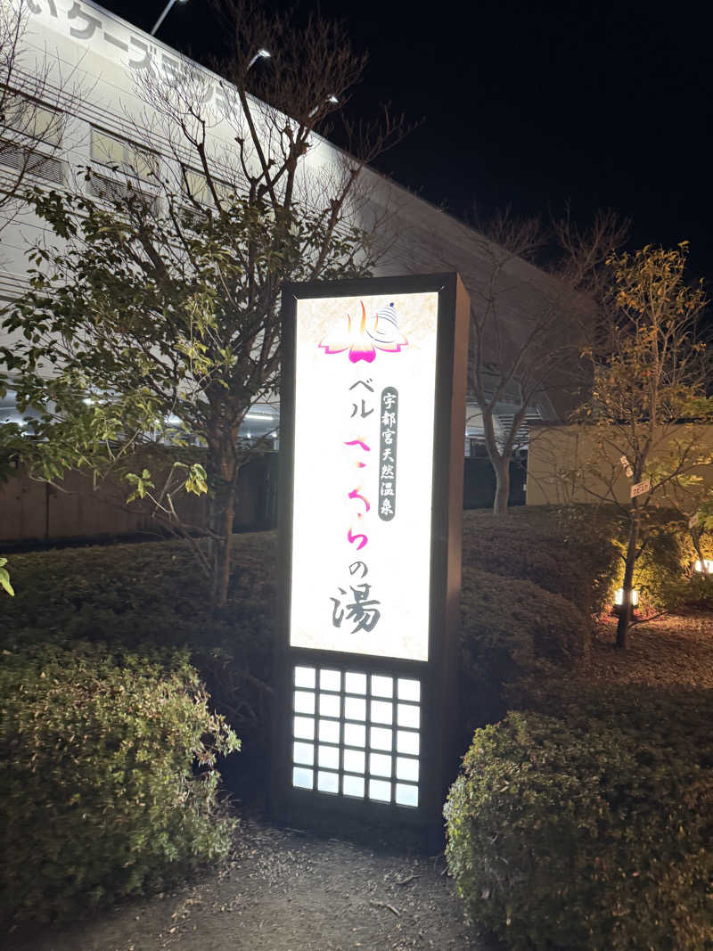 かさっぴさんの宇都宮天然温泉 ベルさくらの湯のサ活写真