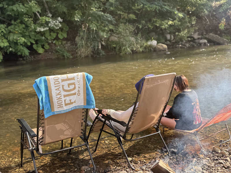 ベーコン目玉焼きパンさんのさやみじゅテントサウナイベントのサ活写真