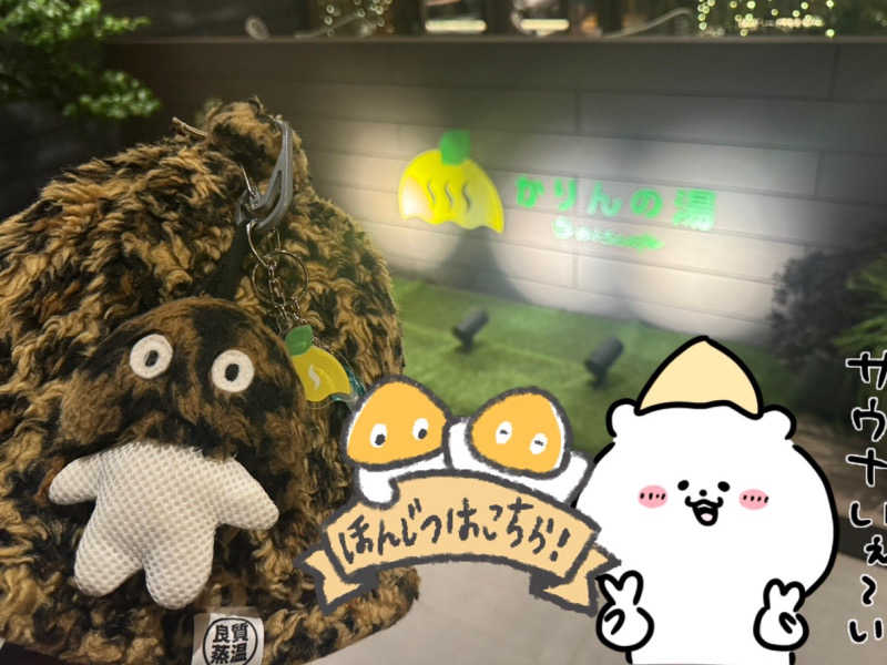 ビンちゃさんのおふろcafé かりんの湯のサ活写真