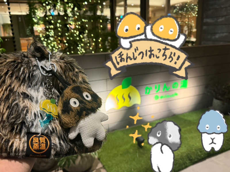 ビンちゃさんのおふろcafé かりんの湯のサ活写真