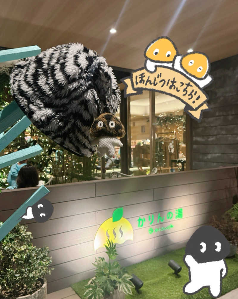 ビンちゃさんのおふろcafé かりんの湯のサ活写真