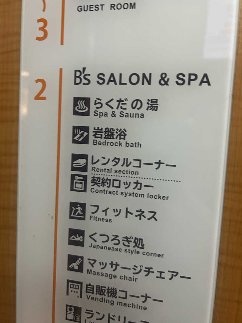 公爵令嬢さんの名古屋ビーズホテル らくだの湯のサ活写真