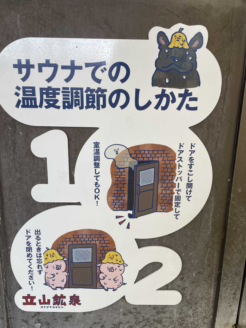 るいさんの立山鉱泉のサ活写真