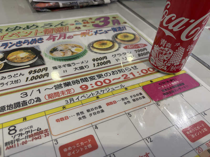 波乗りジョニーさんの砂丘温泉ゆめろんのサ活写真