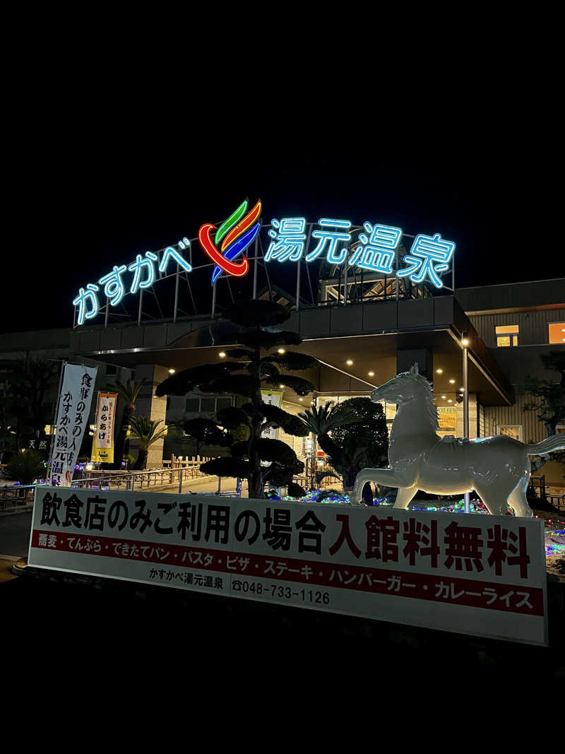 レモンハルマッキさんのかすかべ湯元温泉のサ活写真