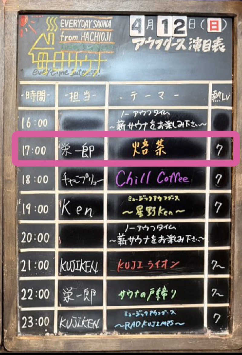 momo77kgさんの毎日サウナ 八王子店のサ活写真