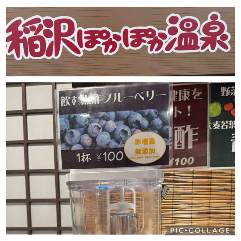 ニンジャチョーク　ポペガーー！さんの稲沢ぽかぽか温泉のサ活写真