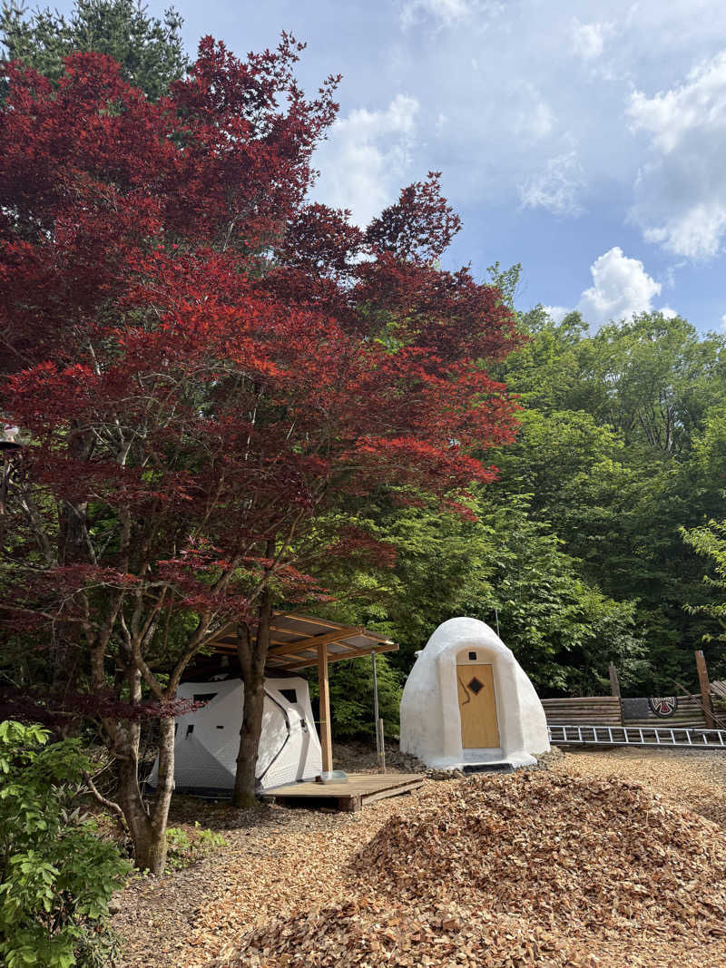 荒井daze善正さんの女沼のアウトドアwith古民家 アースバッグサウナのサ活写真