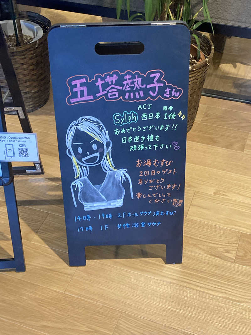 キュロ（Kyrö）さんの常総ONSEN&SAUNA お湯むすびのサ活写真