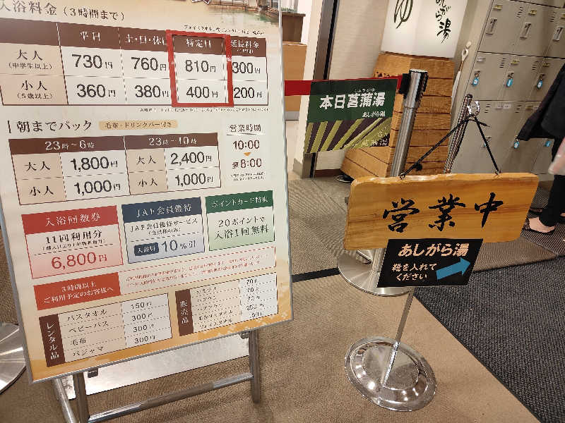 ピグレットさんの足柄浪漫館 あしがら湯のサ活写真