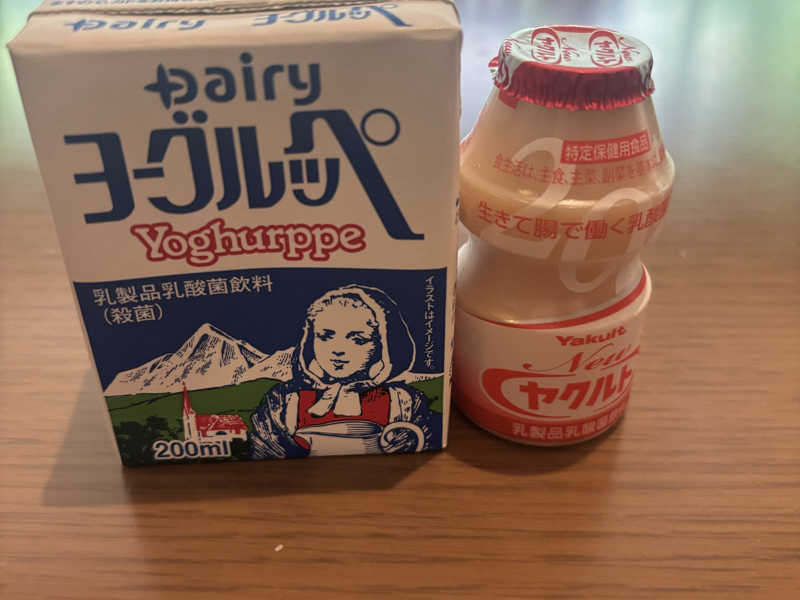 ヨーグルッペ&ヤクルト