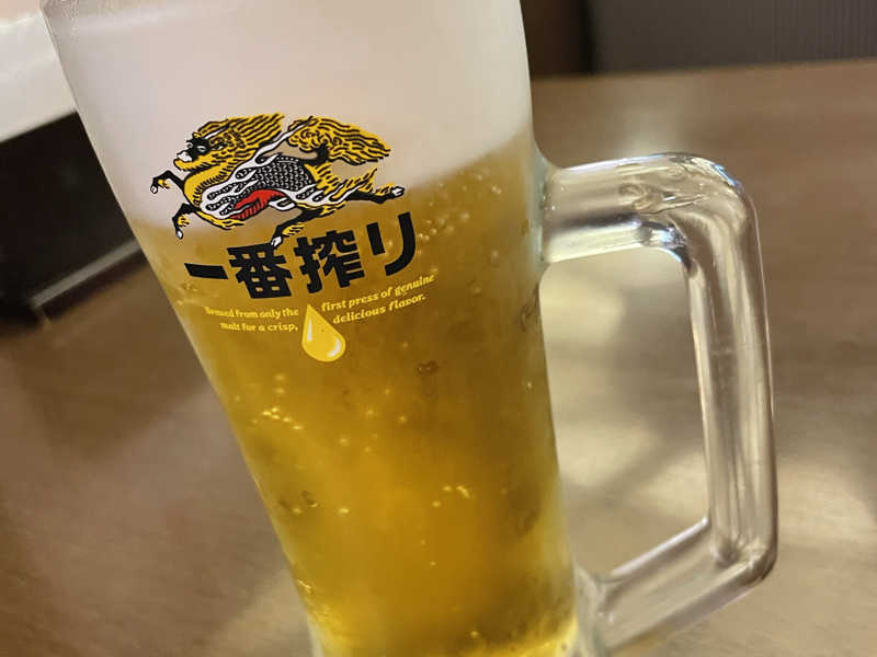生ビール中