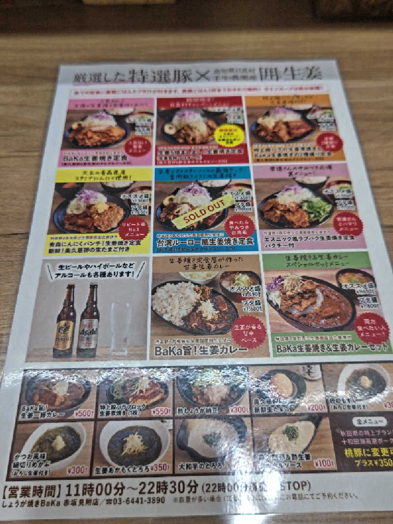 ナナナさんの生姜サウナ 金の亀のサ活写真