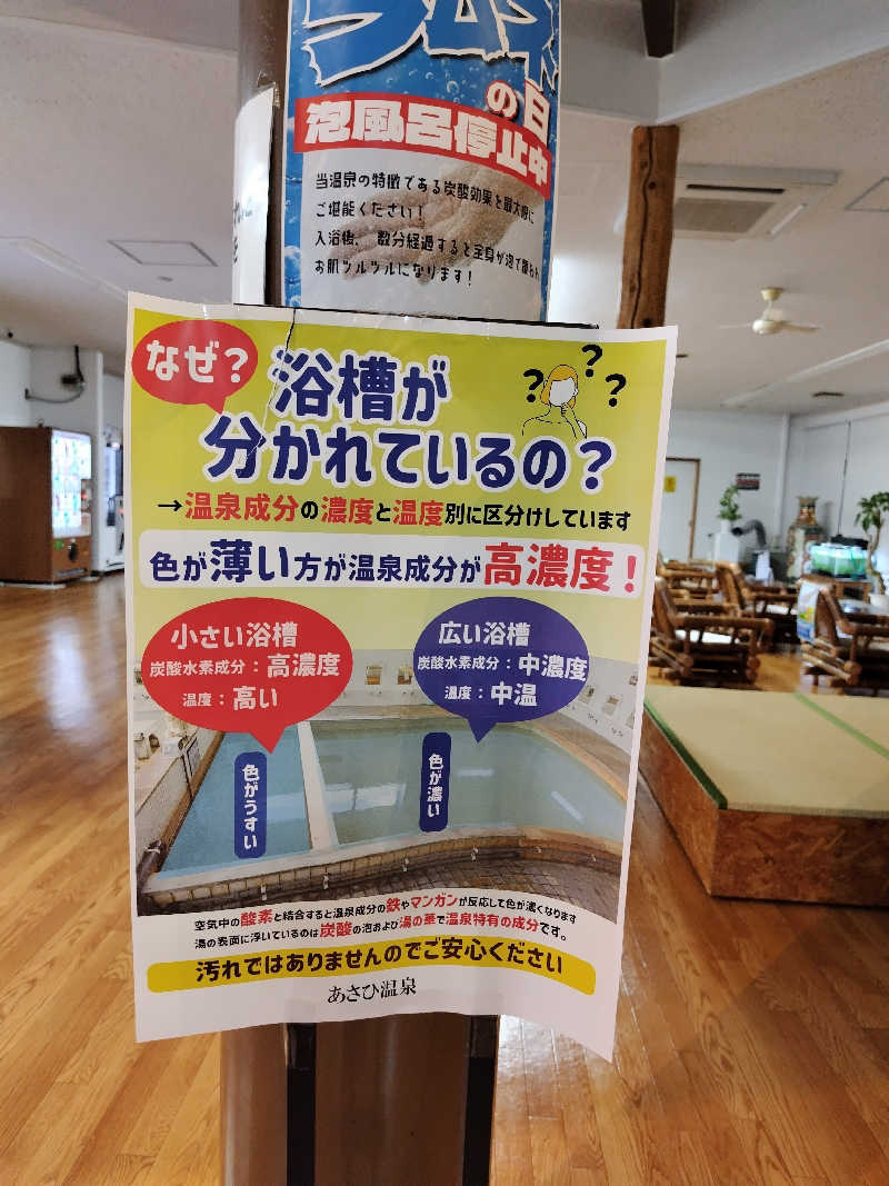 りくさんのあさひ温泉のサ活写真
