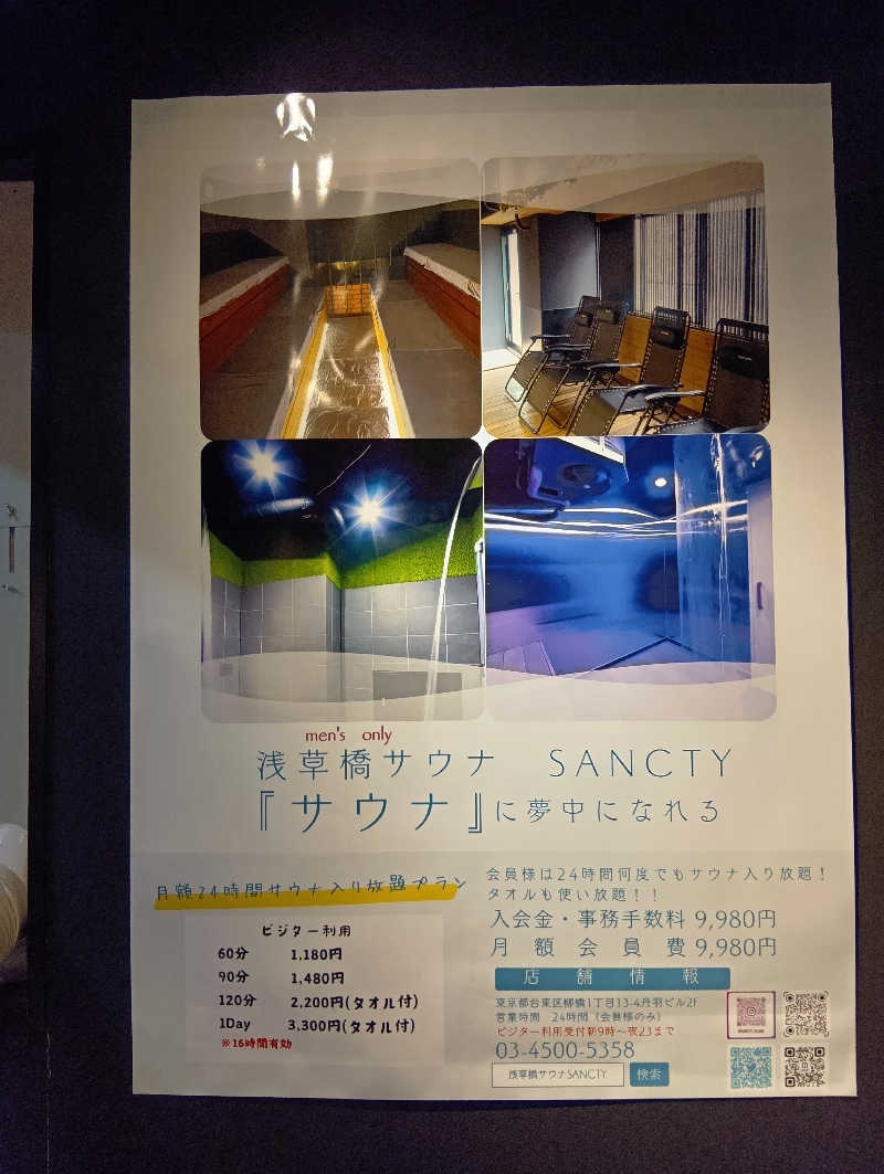 マークさんの浅草橋サウナ SANCTYのサ活写真