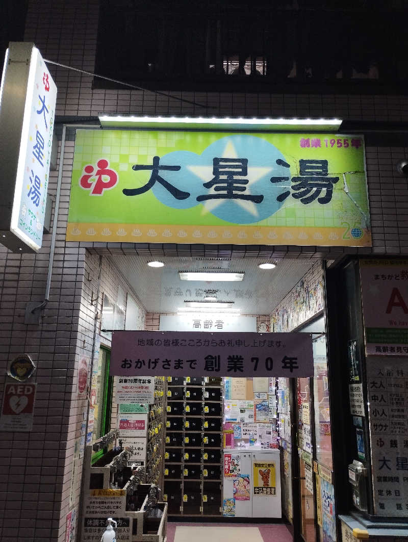 あつけんマイスターさんの大星湯のサ活写真