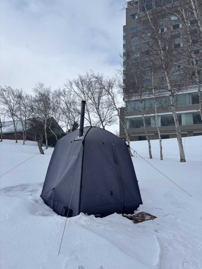 Suiじいさんの冬のテントサウナ「SNOWY」in 北広島のサ活写真