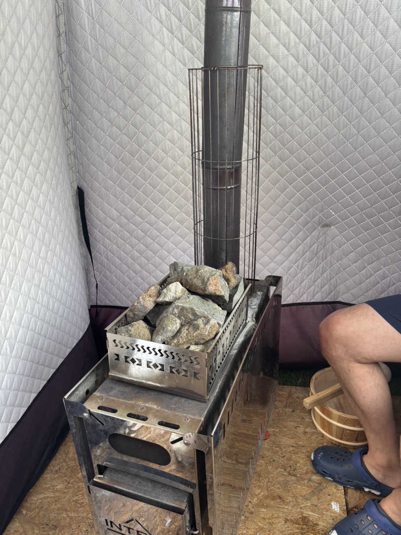 Suiじいさんの冬のテントサウナ「SNOWY」in 北広島のサ活写真