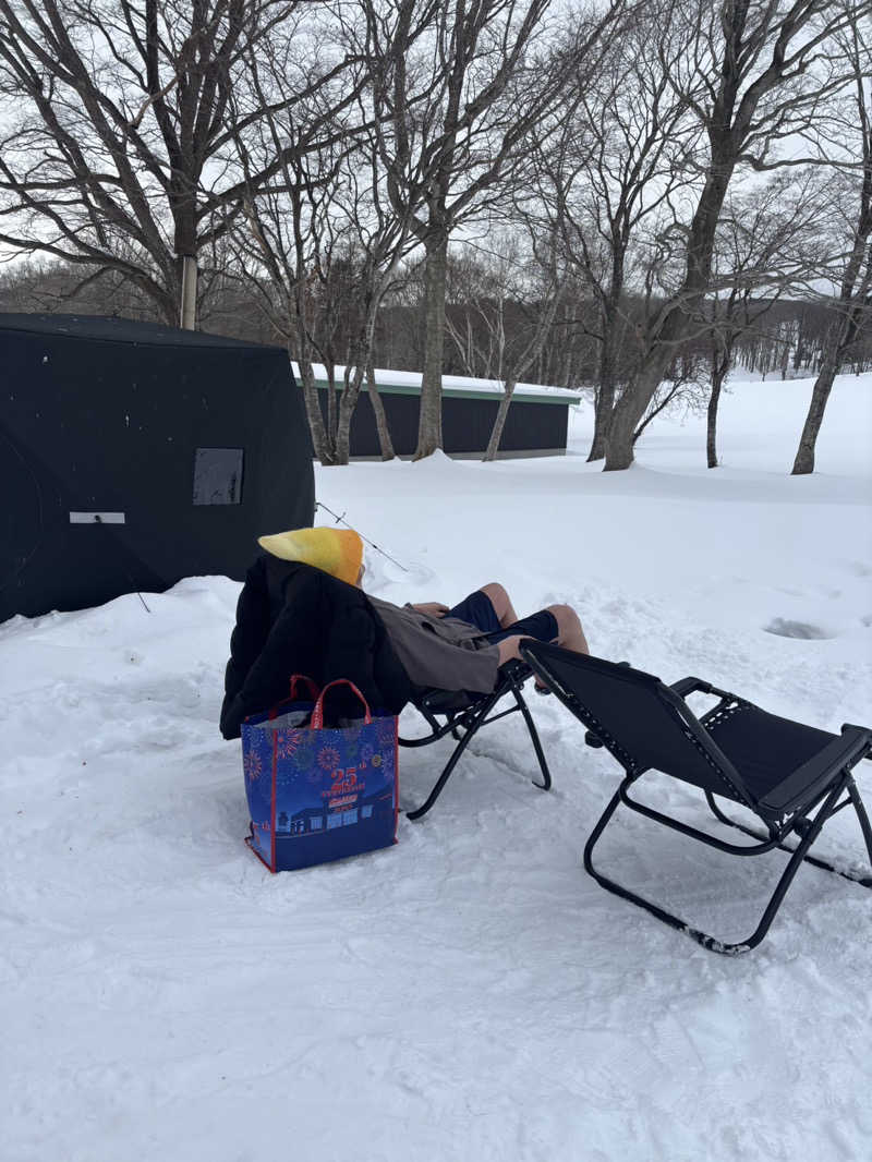 Suiじいさんの冬のテントサウナ「SNOWY」in 北広島のサ活写真