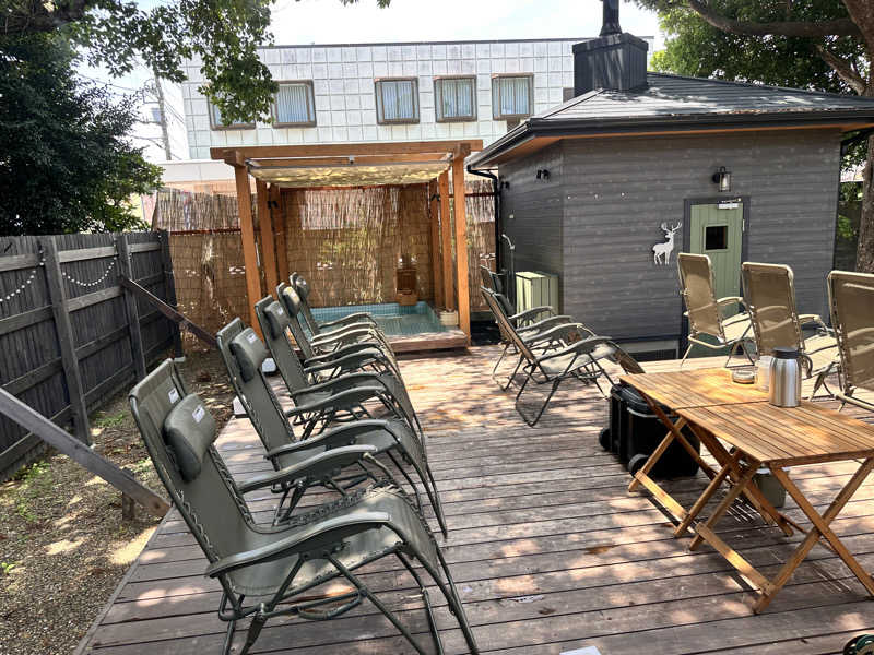 かとちんさんの鹿とサウナのサ活写真