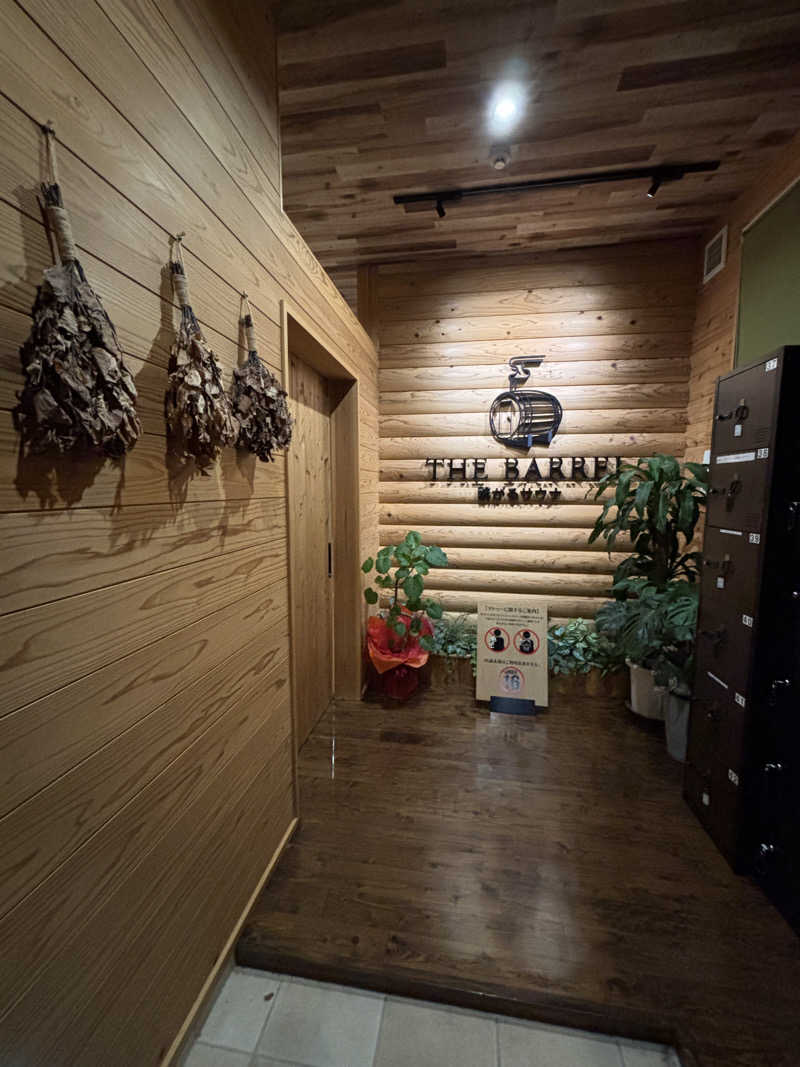 あやさんの繋がるサウナ THE BARRELのサ活写真