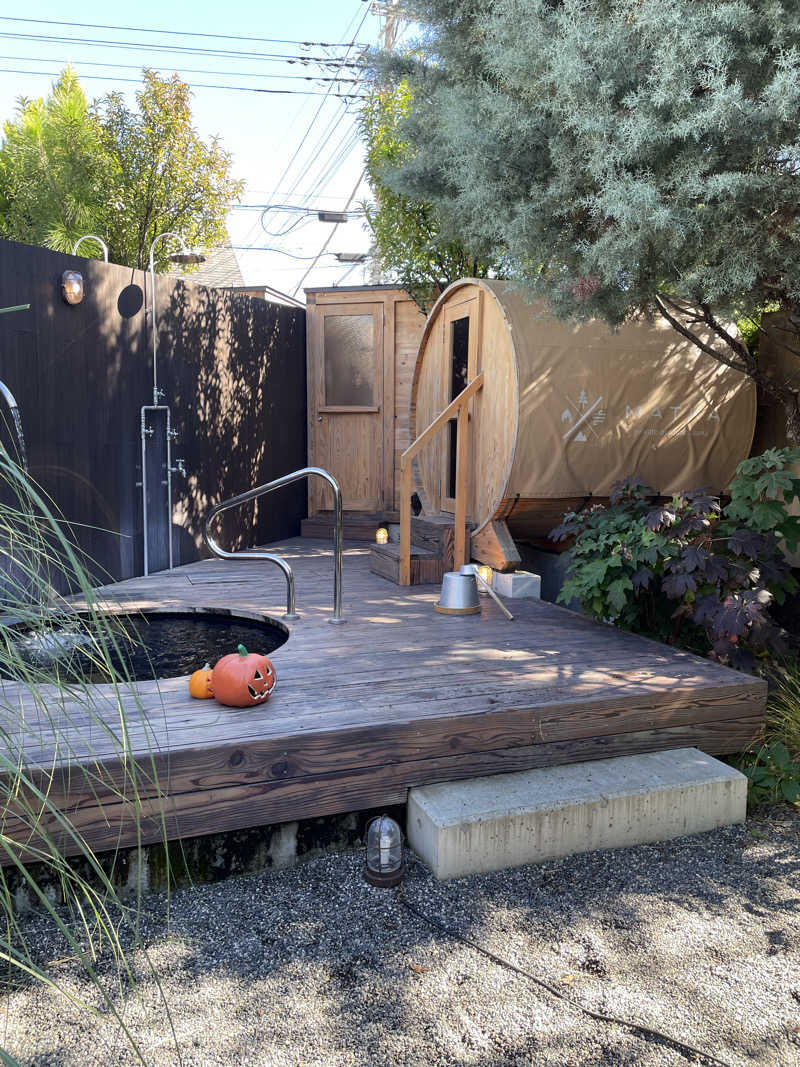 あらのすけさんのMATKA private outdoor saunaのサ活写真