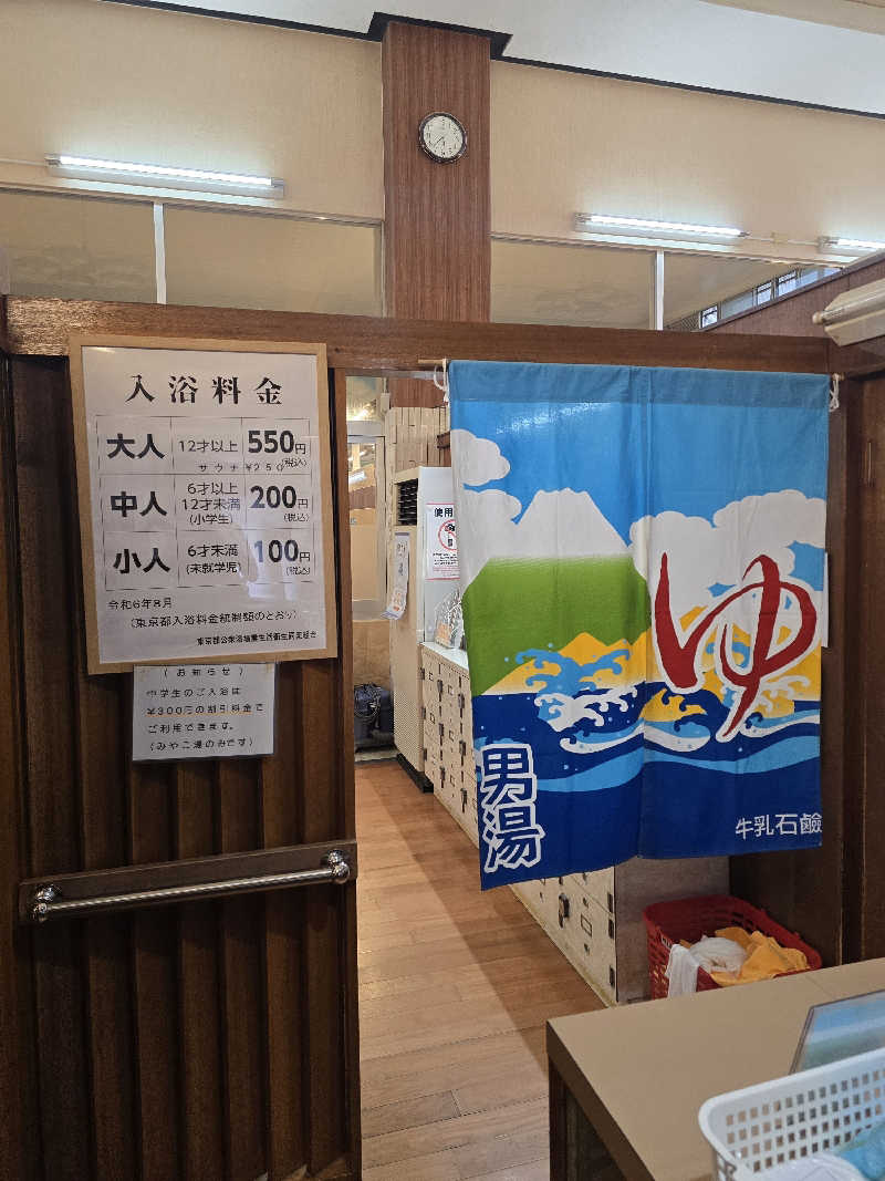 黒崎 一護さんのみやこ湯のサ活写真