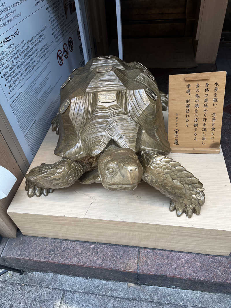 トトノ王さんの生姜サウナ 金の亀のサ活写真