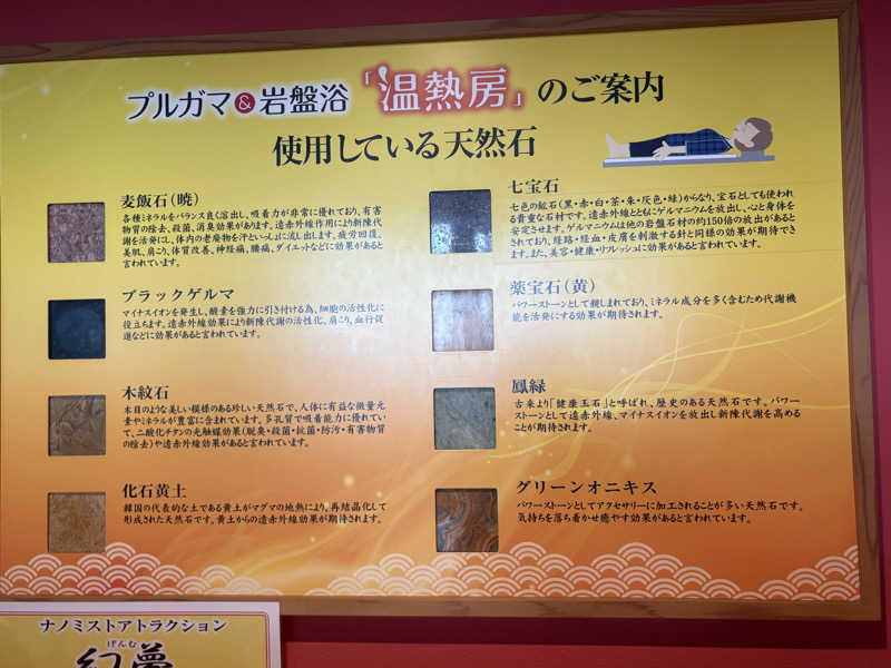 かばこ白樺🌴さんのJFA夢フィールド 幕張温泉 湯楽の里のサ活写真