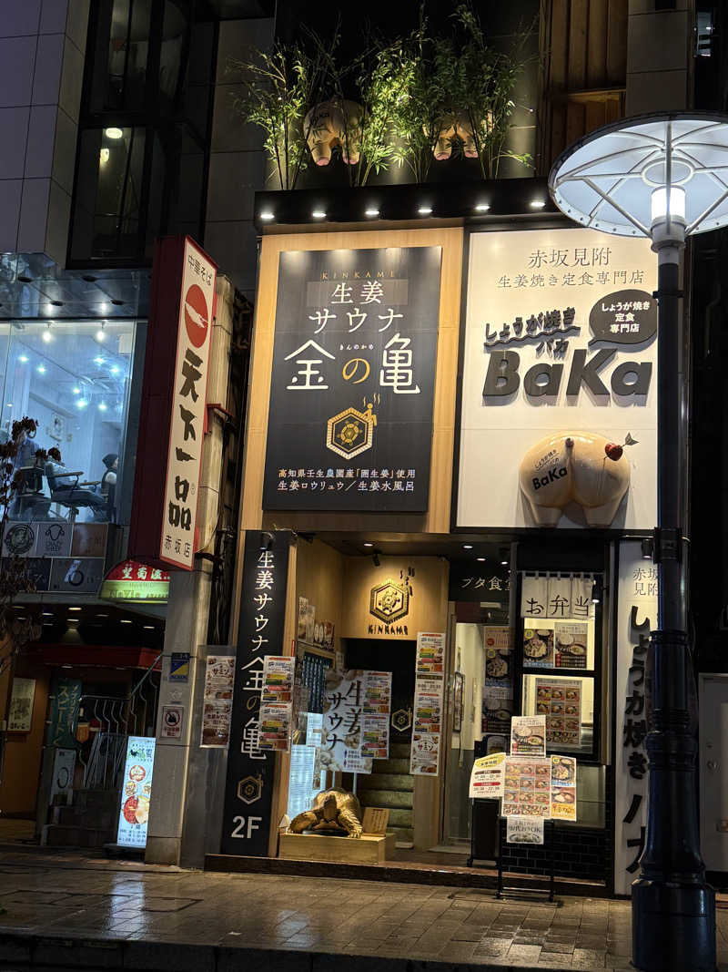 えび天さんの生姜サウナ 金の亀のサ活写真