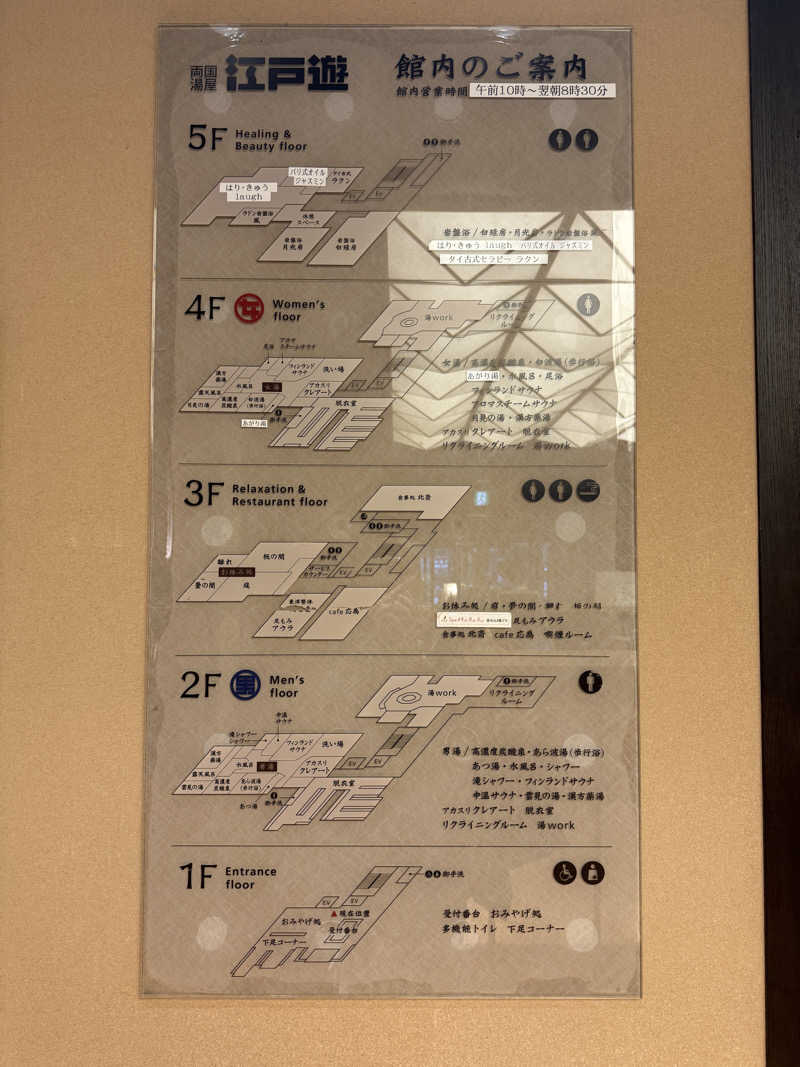 みみみさんの両国湯屋江戸遊のサ活写真