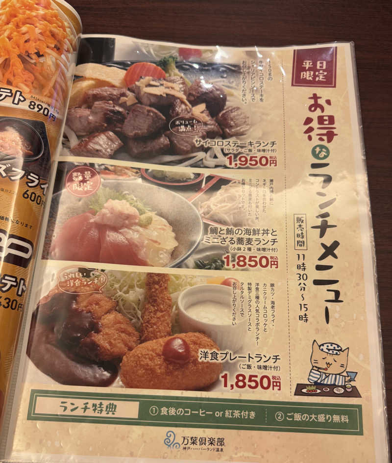 朝は眠たいよっさんの神戸ハーバーランド温泉 万葉倶楽部のサ活写真