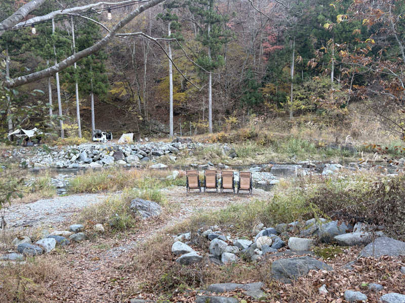 ニャブリcalbeeさんの道志川サウナのサ活写真