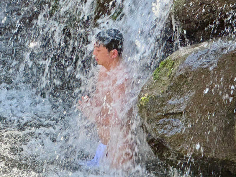 ちくさんの足柄のテントサウナ(川と滝サウナ)のサ活写真