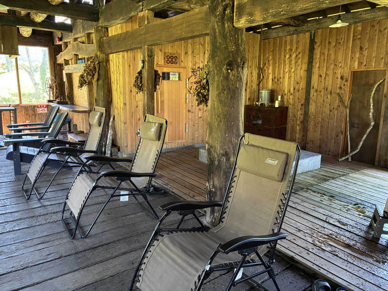 蒸里さんの星降る山荘  七時雨山荘のサ活写真