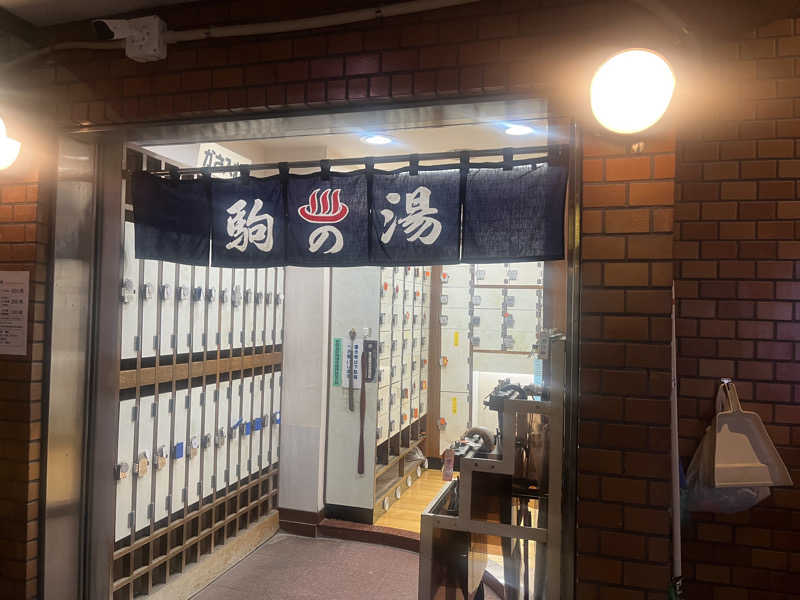 えむさんの駒の湯のサ活写真