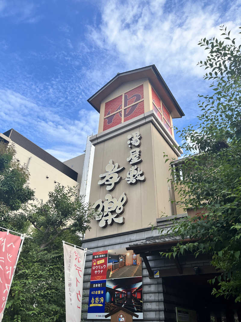 shiroさんの湯屋敷孝楽のサ活写真