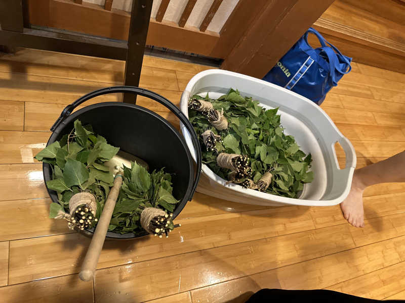 Kおかさんの林檎の湯屋 おぶ～のサ活写真