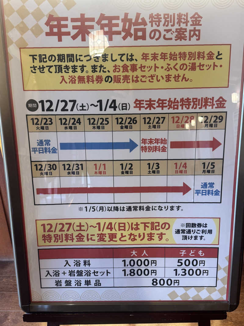 コタローさんのふくの湯 早良店のサ活写真