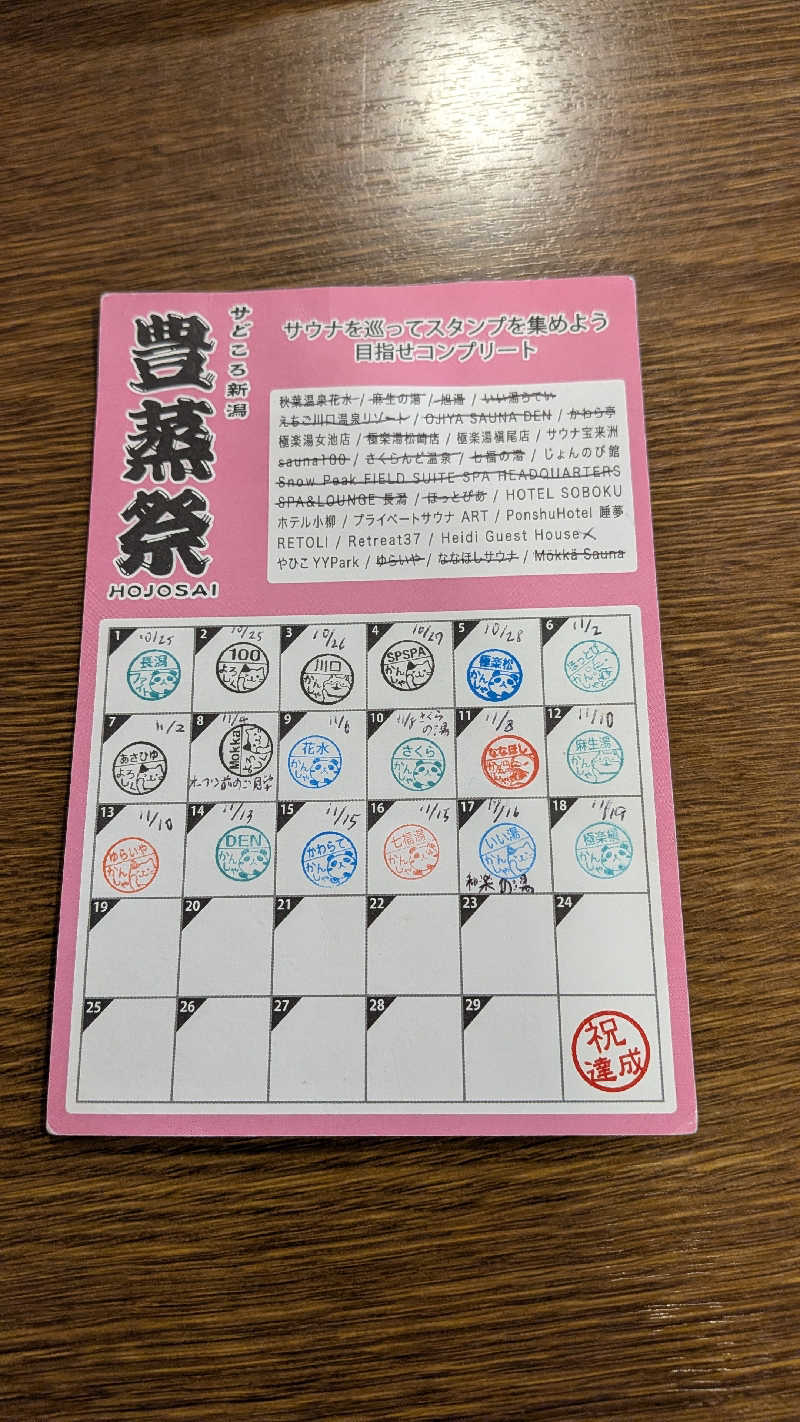 タカノートさんの極楽湯 槇尾店のサ活写真