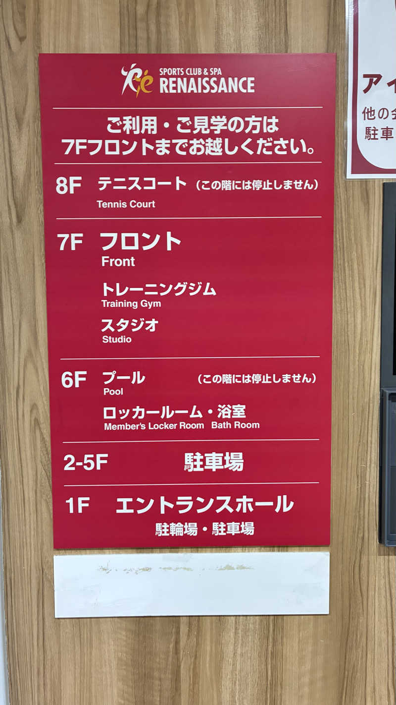 あやんトゥ♨️🧖さんのスポーツクラブ&サウナスパ ルネサンス 静岡24のサ活写真