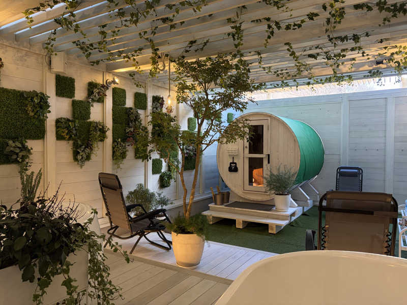 イゴさんのプライベート駅サウナ ととの場のサ活写真